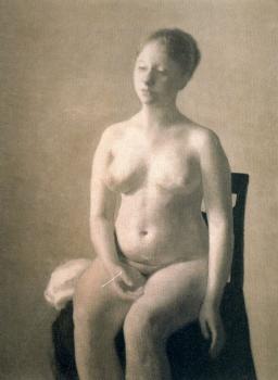 威爾漢姆 哈莫脩依 Seated Female Nude